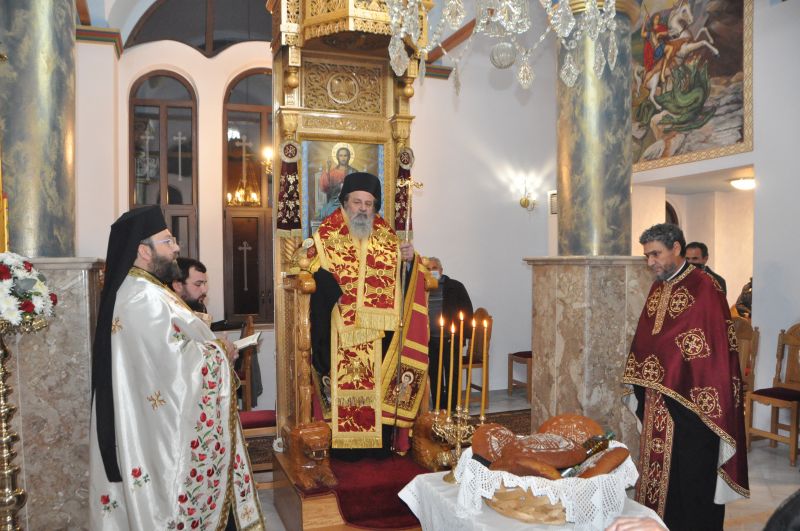  Ἡ ἑορτή τοῦ Ἁγίου Δαυΐδ τοῦ Μεγάλου Κομνηνοῦ, τῶν τριῶν τέκνων του βασιλοπαίδων Γεωργίου, Βασιλείου, Μανουήλ καί τοῦ ἀνεψιοῦ του Ἀλεξίου